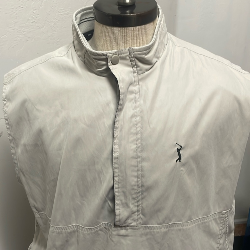 Beige PGA Tour collection vest XL with mesh lining